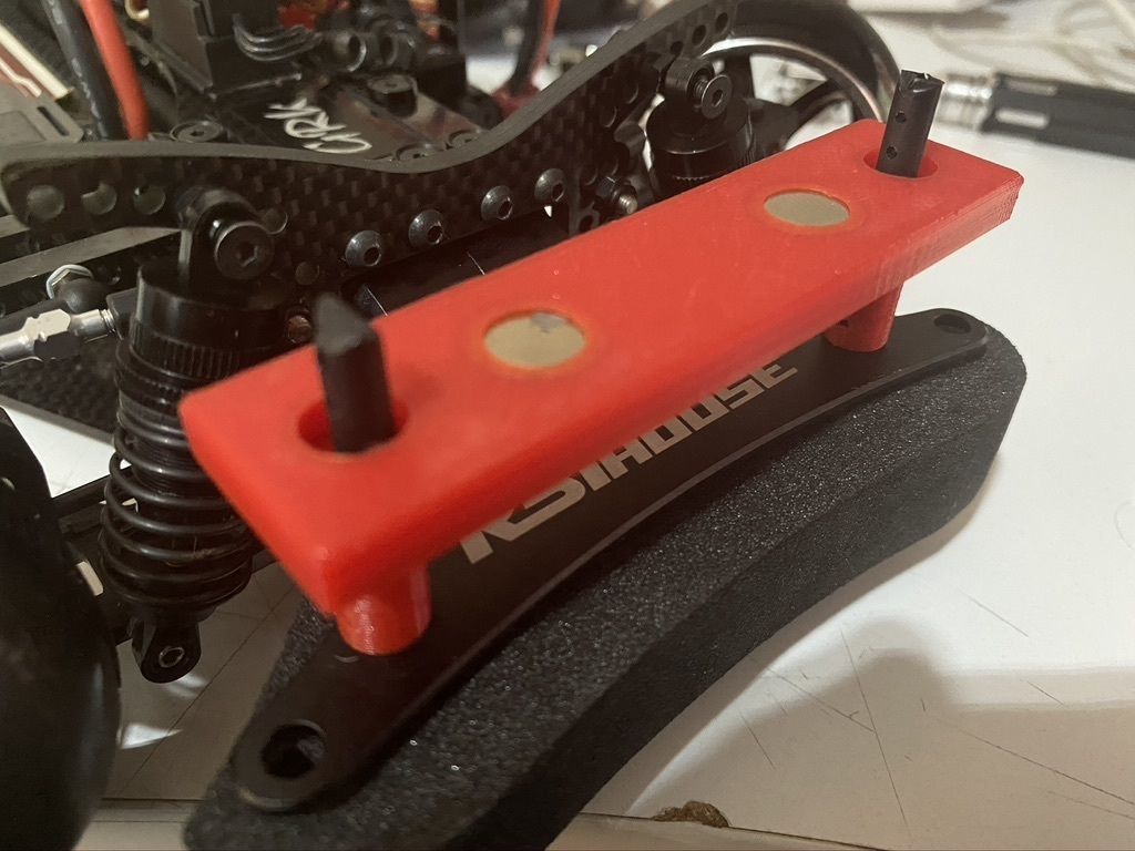 Body Mount 1 10 Magnetic for RC Drift Cars 3D print model_10