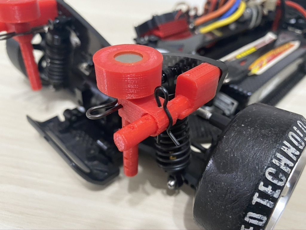 Body Mount 1 10 Magnetic for RC Drift Cars 3D print model_4