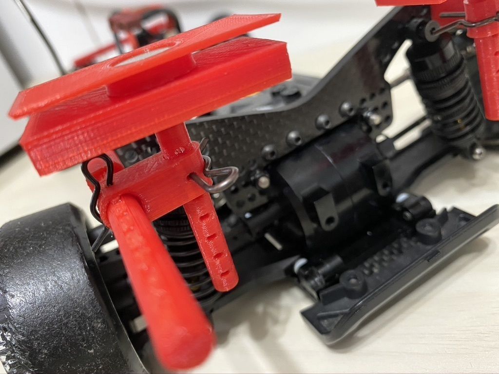 Body Mount 1 10 Magnetic for RC Drift Cars 3D print model_6