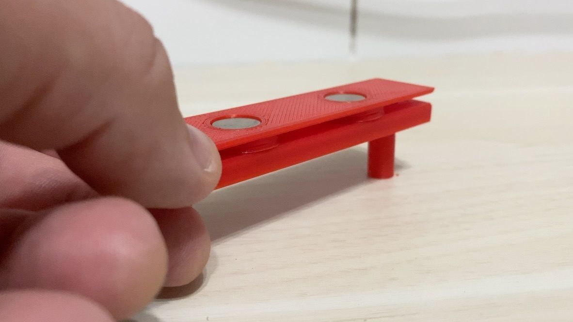 Body Mount 1 10 Magnetic for RC Drift Cars 3D print model_8