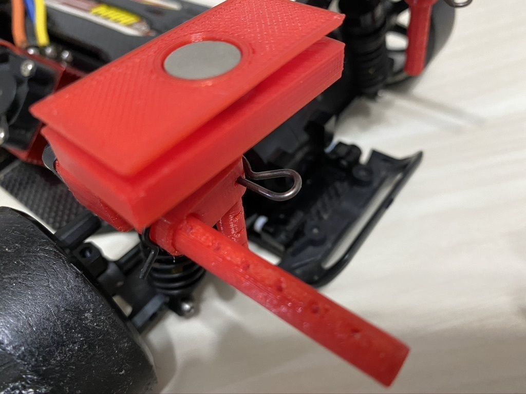 Body Mount 1 10 Magnetic for RC Drift Cars 3D print model_12