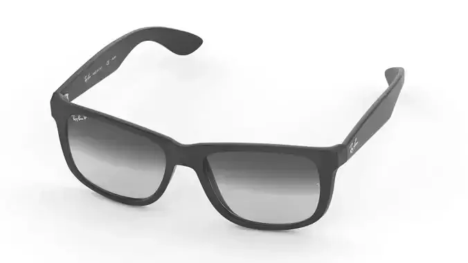 Ray-Ban RB4165 Justin Rectangular Sunglasses