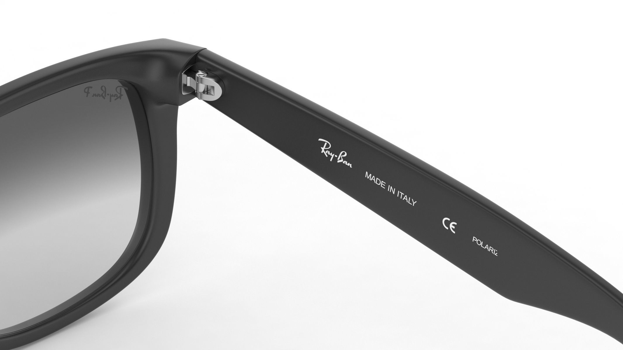 Ray-Ban RB4165 Justin Rectangular Sunglasses 3D model_8