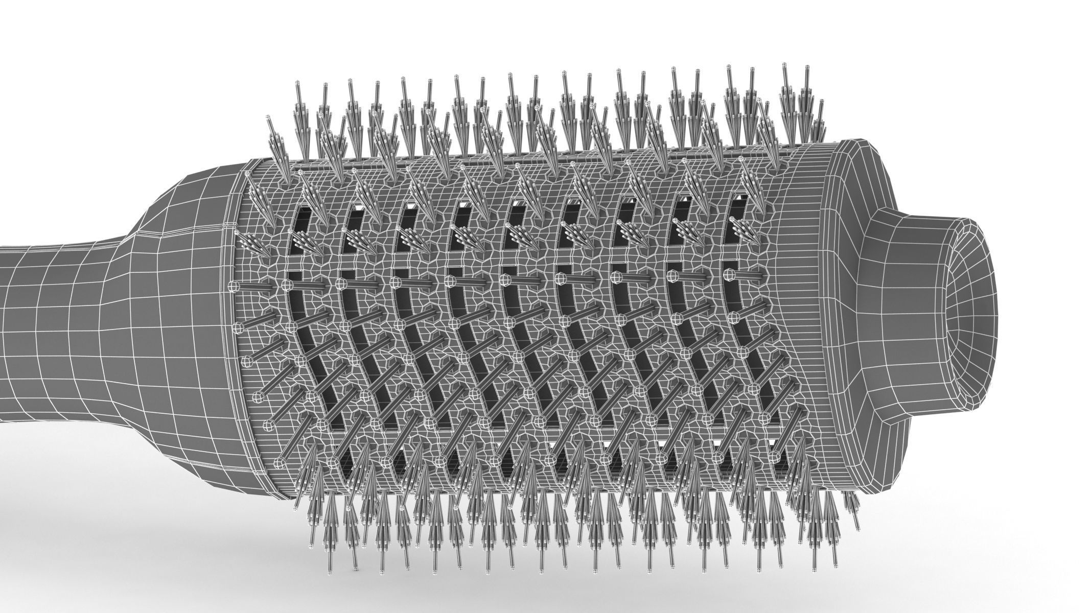 Revlon One-Step Hair Dryer And Volumizer Hot Air Brush 3D model_17