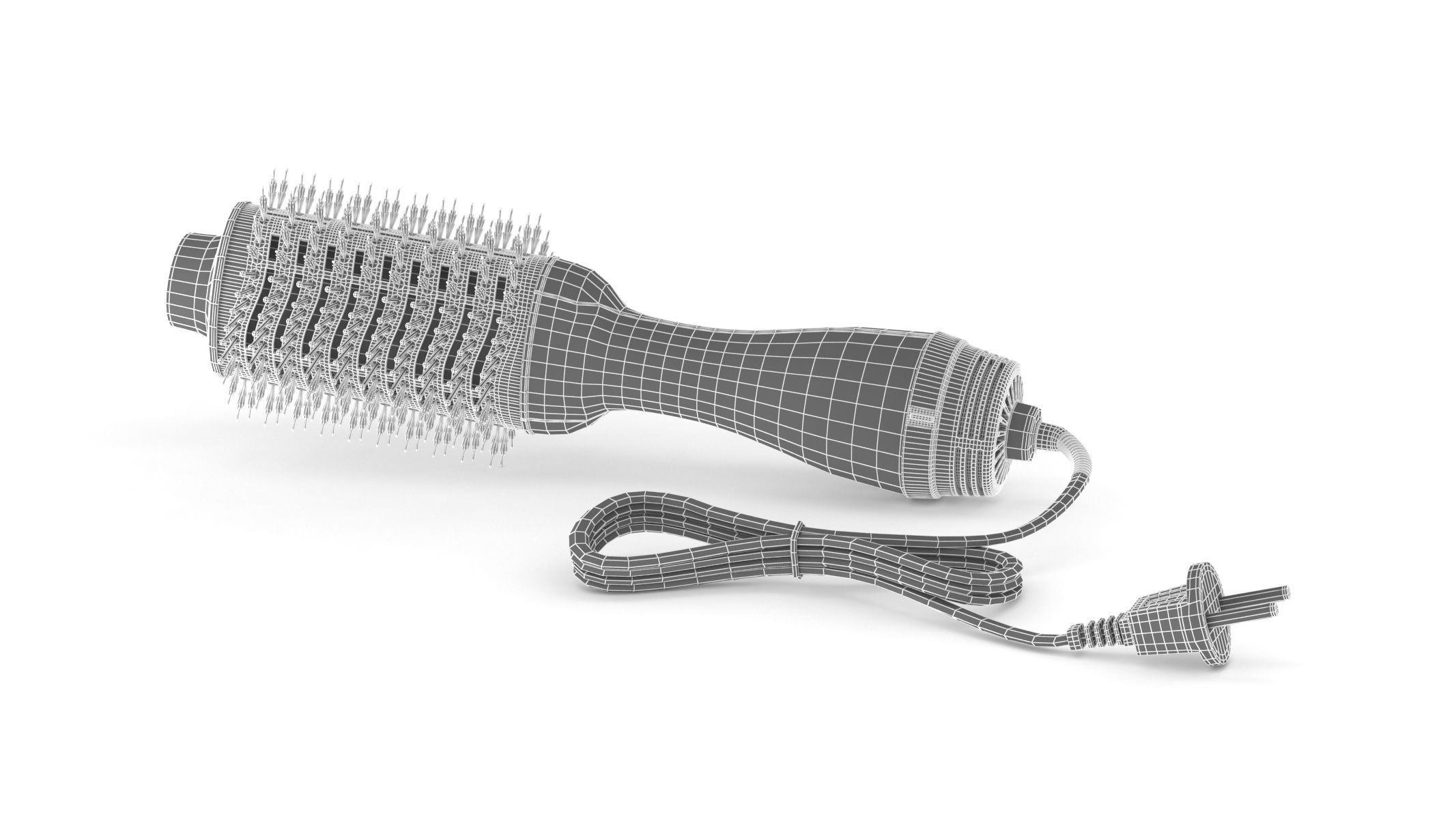 Revlon One-Step Hair Dryer And Volumizer Hot Air Brush 3D model_14