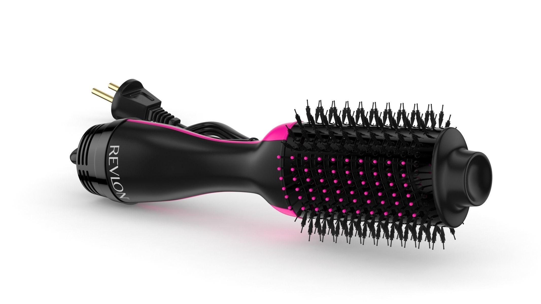 Revlon One-Step Hair Dryer And Volumizer Hot Air Brush 3D model_2