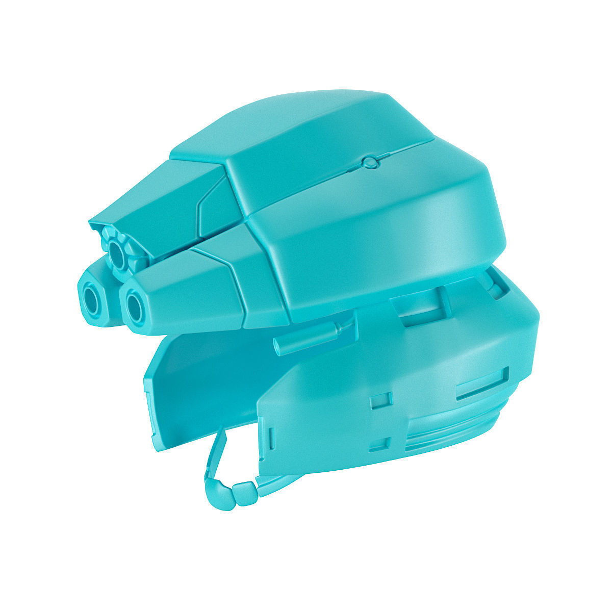 Helmet cop of Final Fantasy 3D print model_1