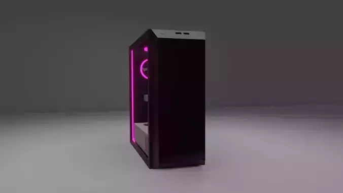 PC Gaming Case 3D model