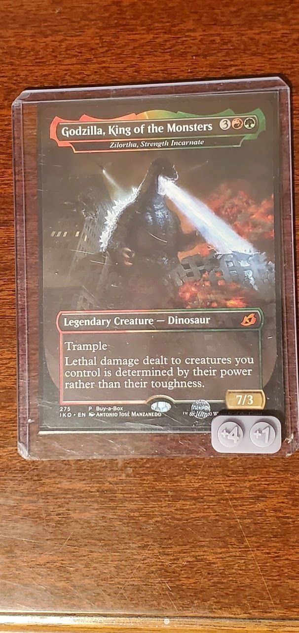 Magic The Gathering Counters  with base and magnetic carry case 3D print model_3