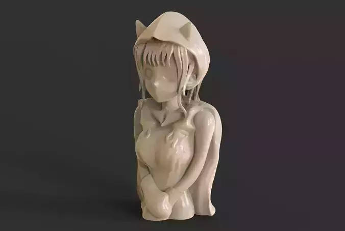 Cat Girl Bust