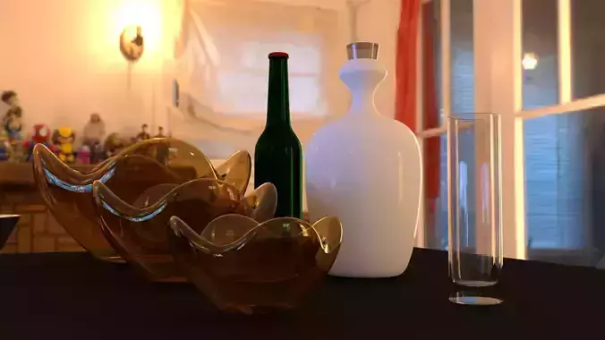 set of Table-ware 3D model