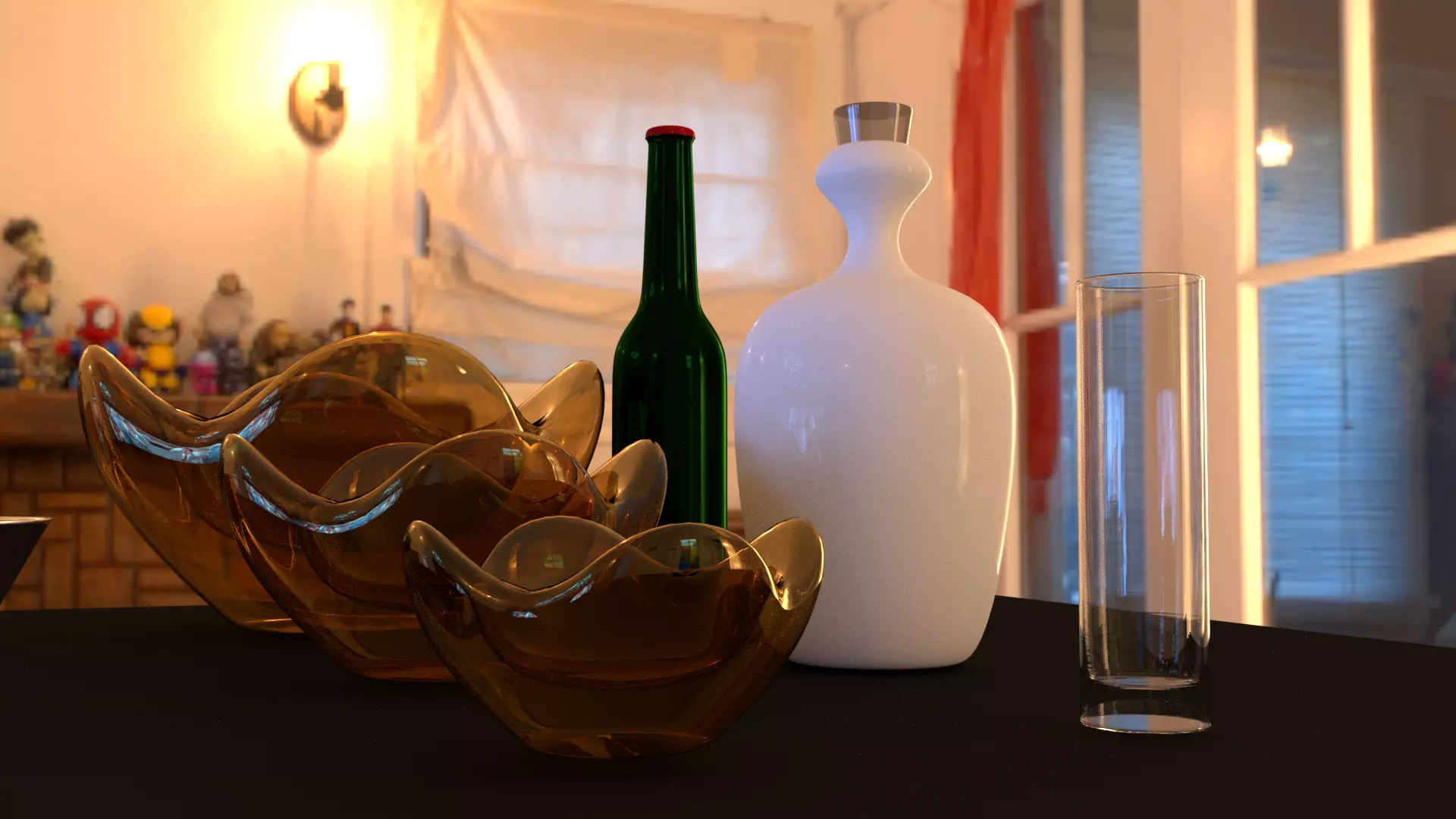 set of Table-ware 3D model
