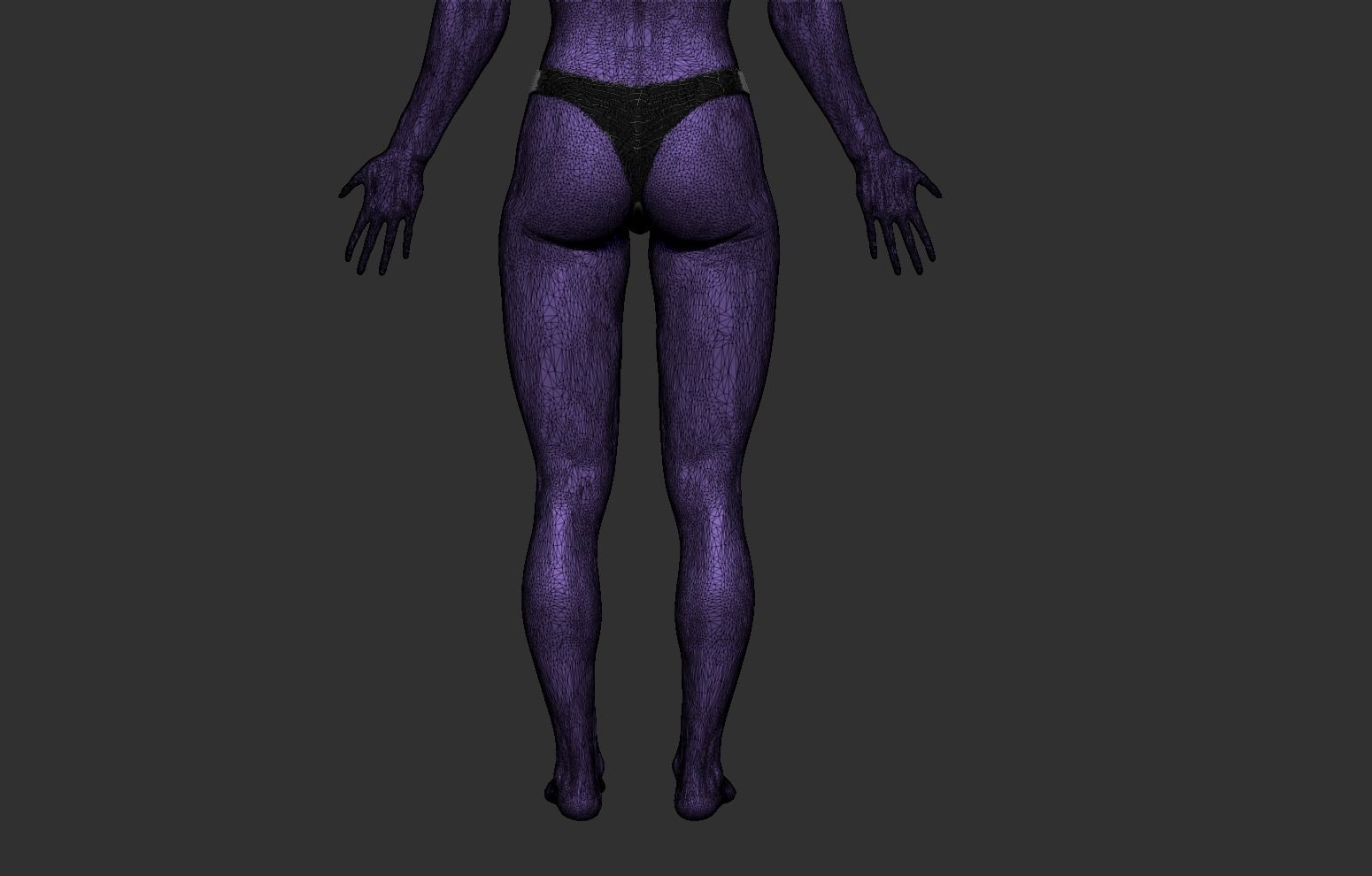 Female Body Free 3D model_21