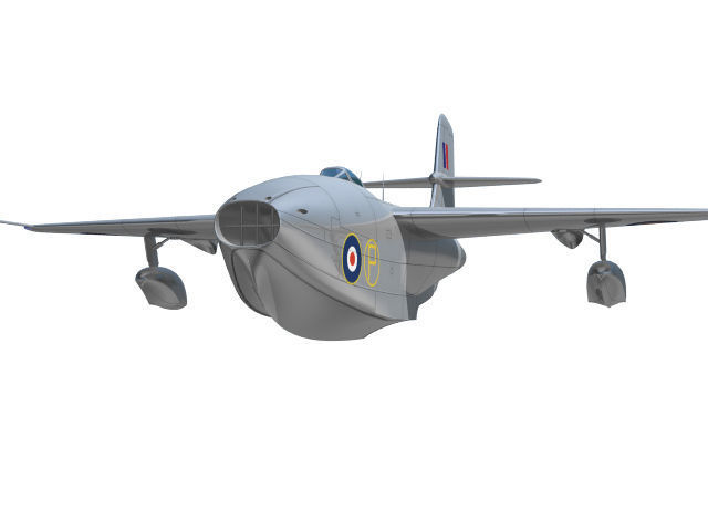 SAUNDERS ROE SR A1 3D model_3