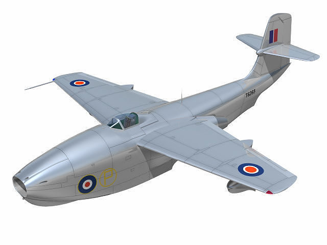 SAUNDERS ROE SR A1 3D model