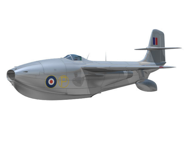 SAUNDERS ROE SR A1 3D model_1
