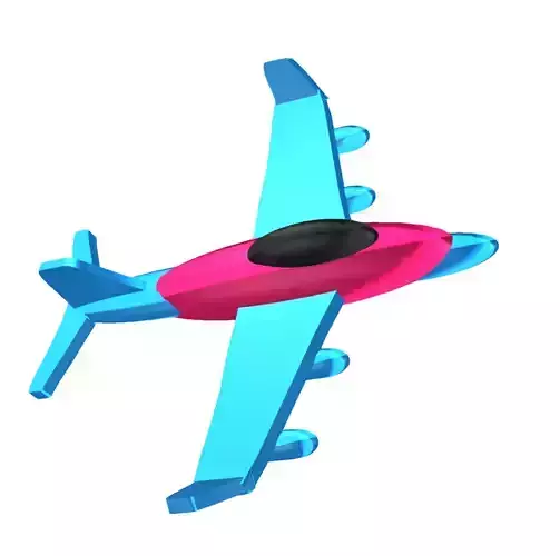 Cartoon plane