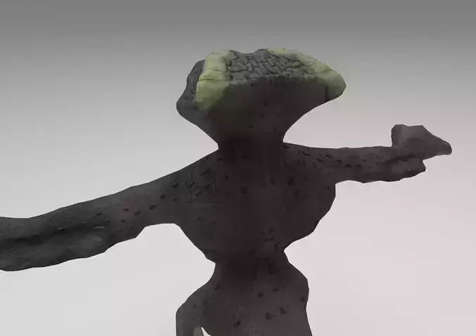 Half Haman and Reptile