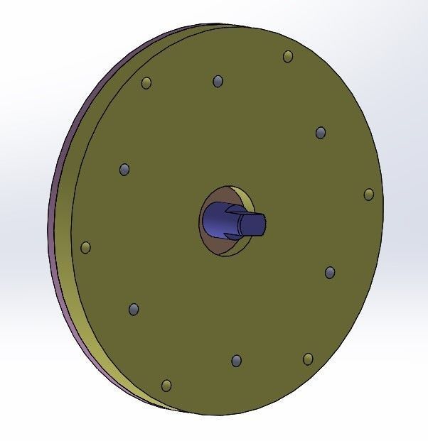 Planetary gear set-1 3D print model_6