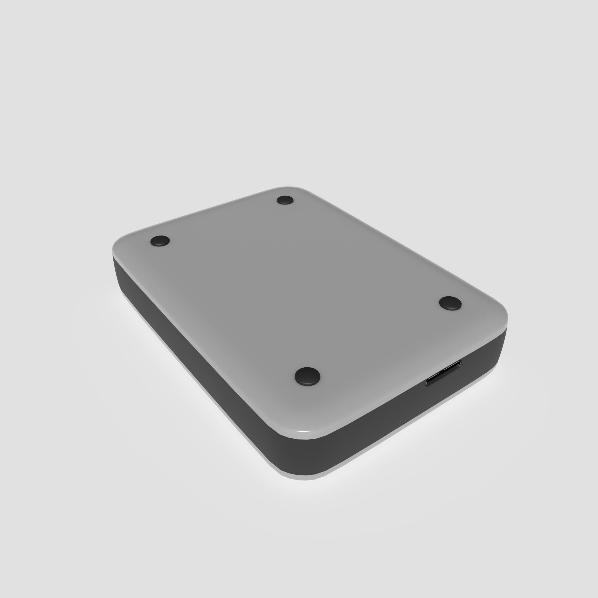External Hard Drive 3D model_14