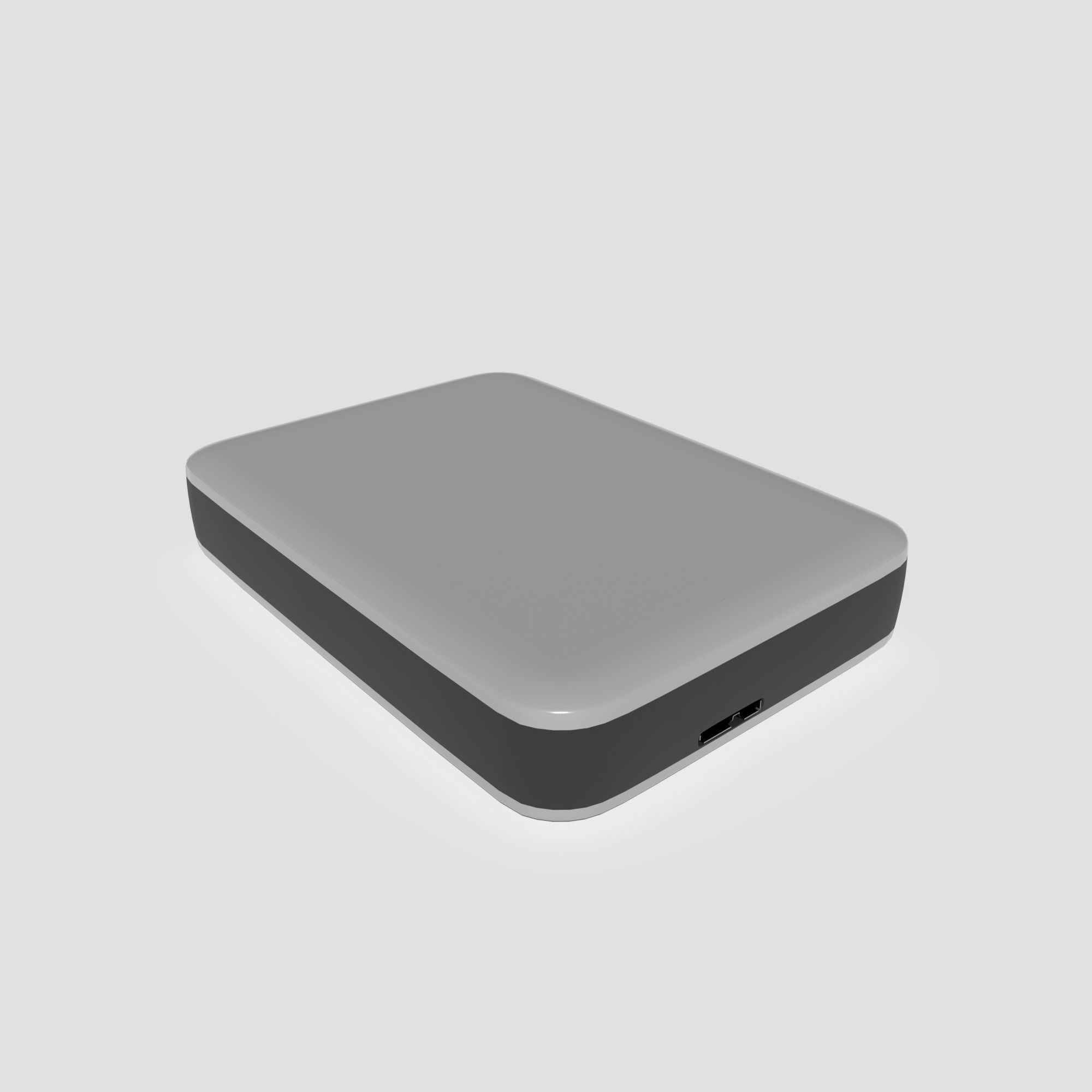 External Hard Drive 3D model_21