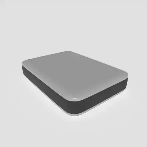External Hard Drive 3D model