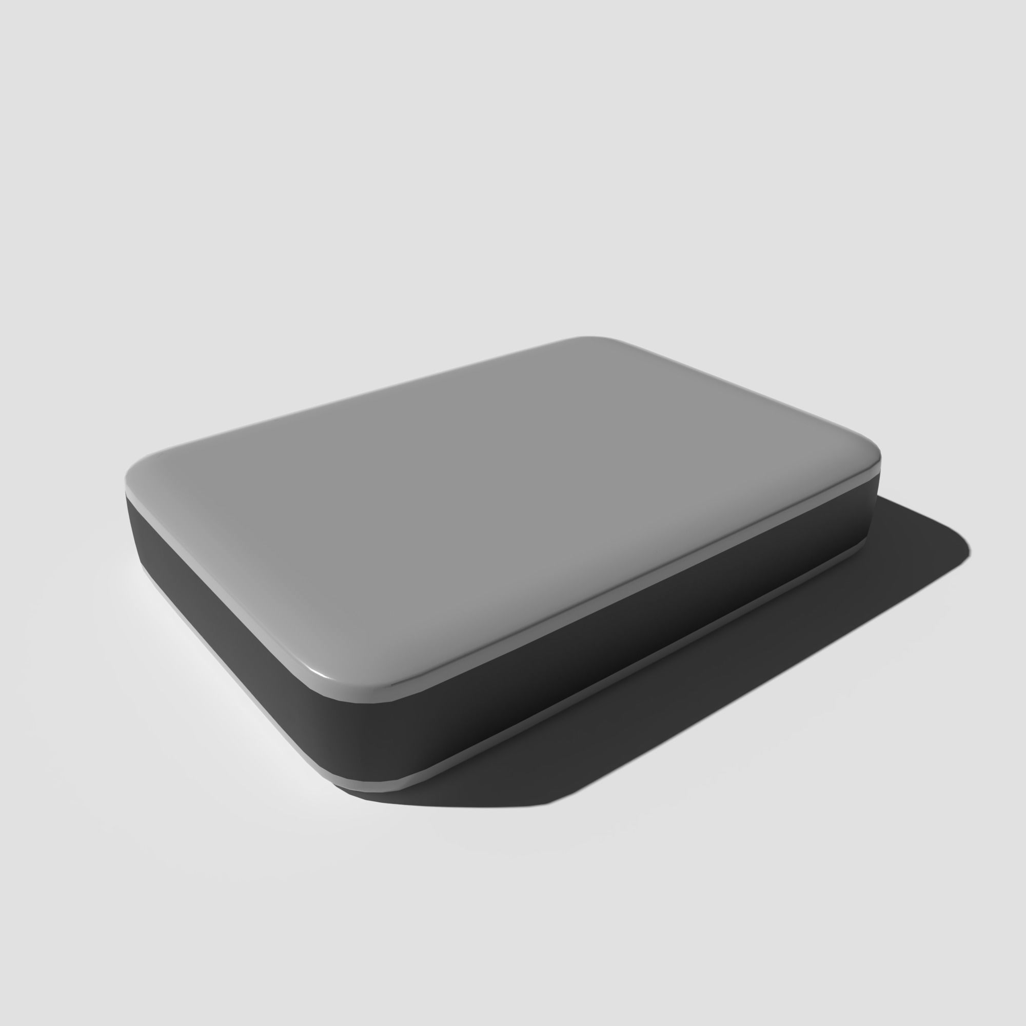 External Hard Drive 3D model_2