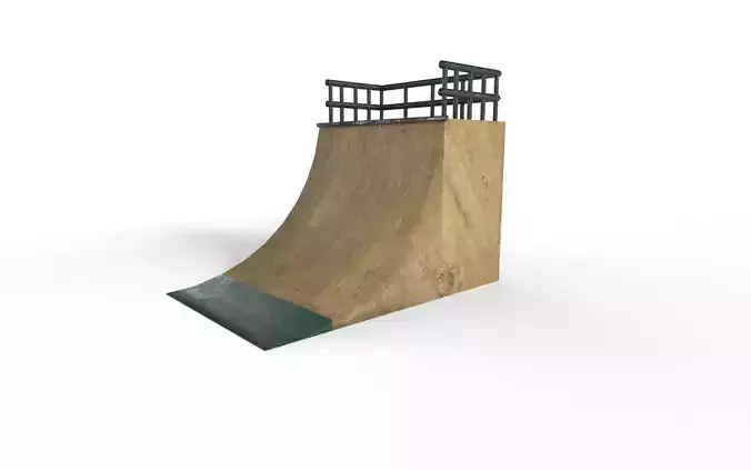 skate ramp Free 3D model