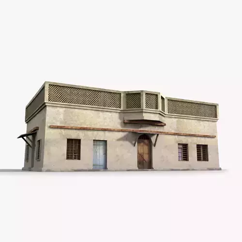 Arab x24 Low-poly 3D model