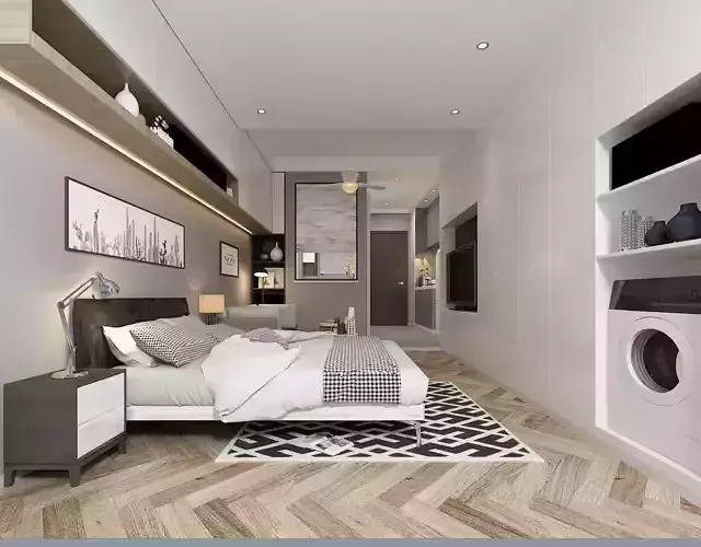 Mini apartment interior design