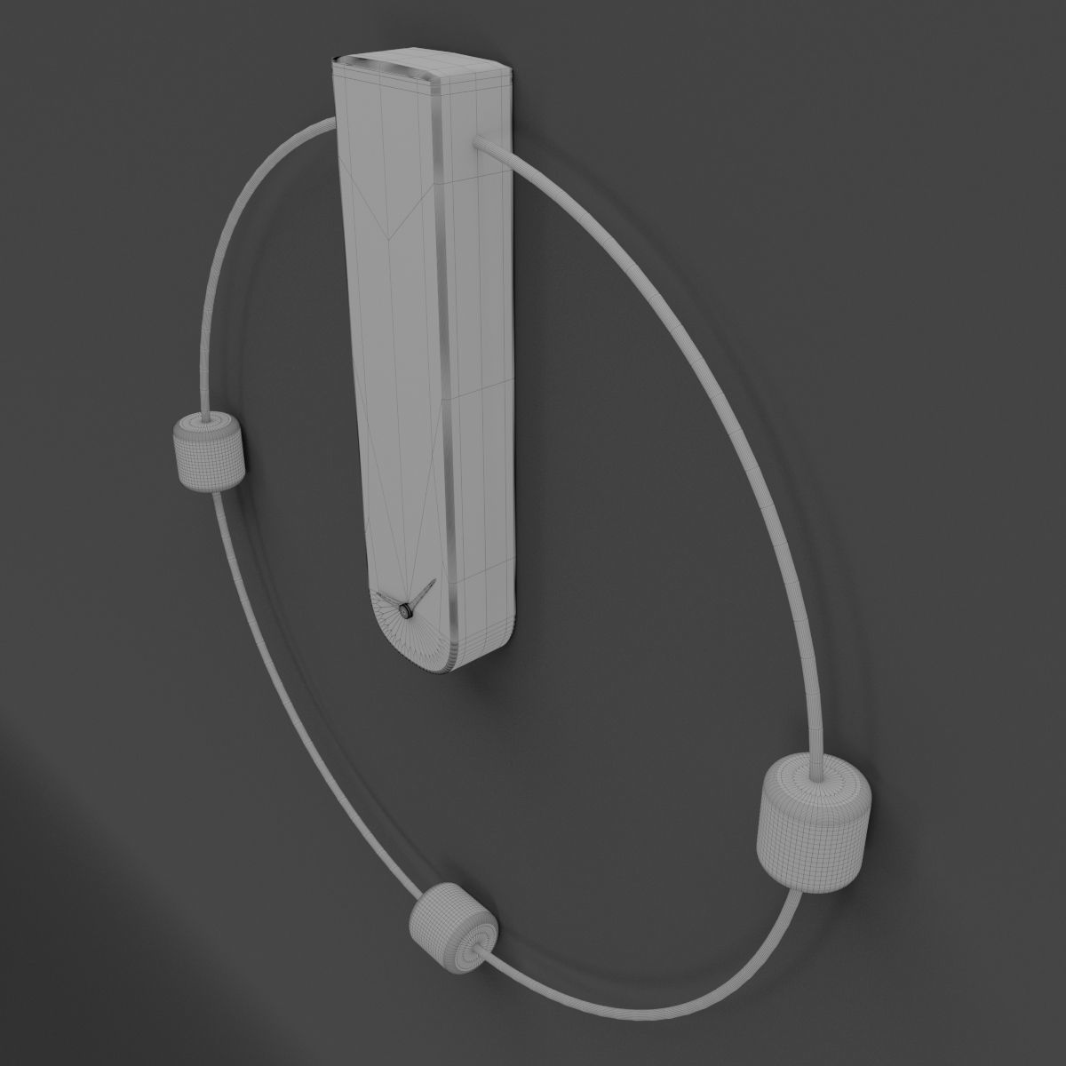 Plurimo Design Memo Clock 3D model_14