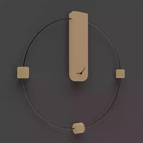 Plurimo Design Memo Clock 3D model