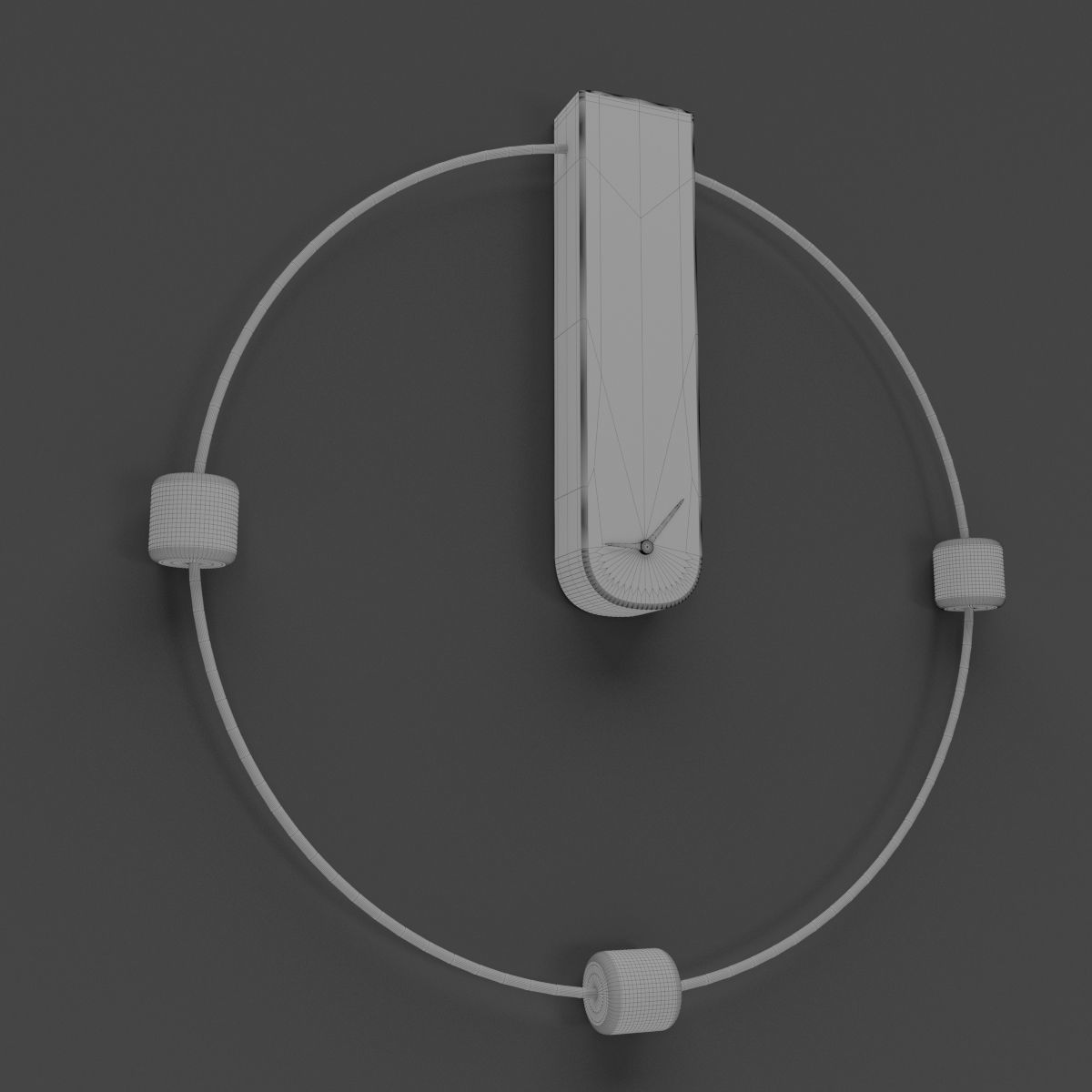 Plurimo Design Memo Clock 3D model_16