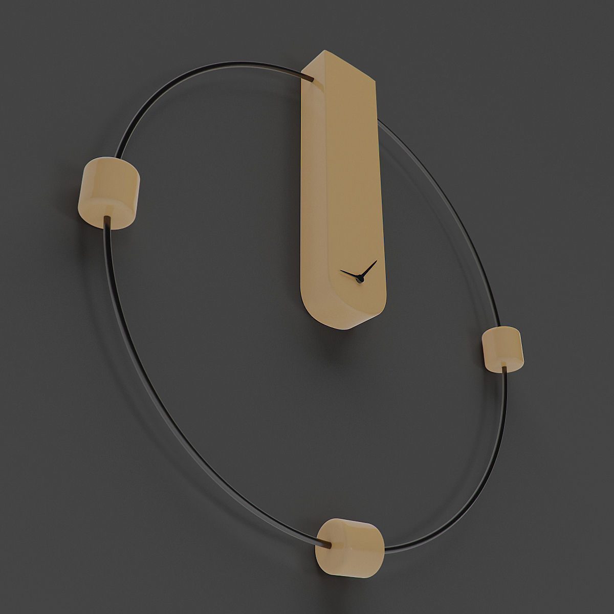 Plurimo Design Memo Clock 3D model_9