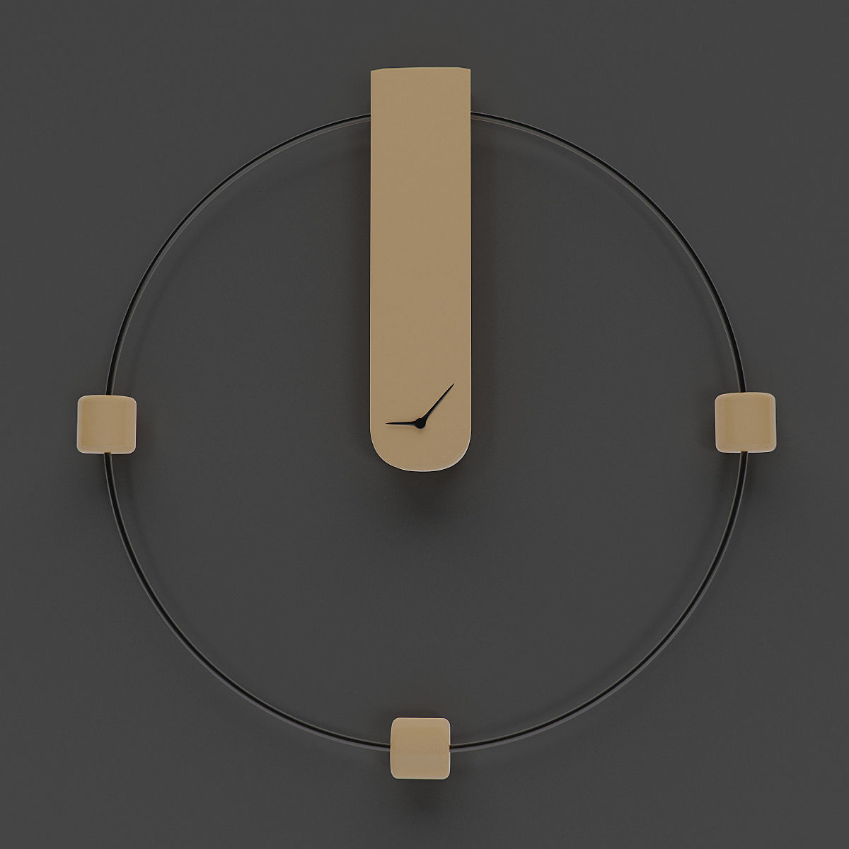 Plurimo Design Memo Clock 3D model_3