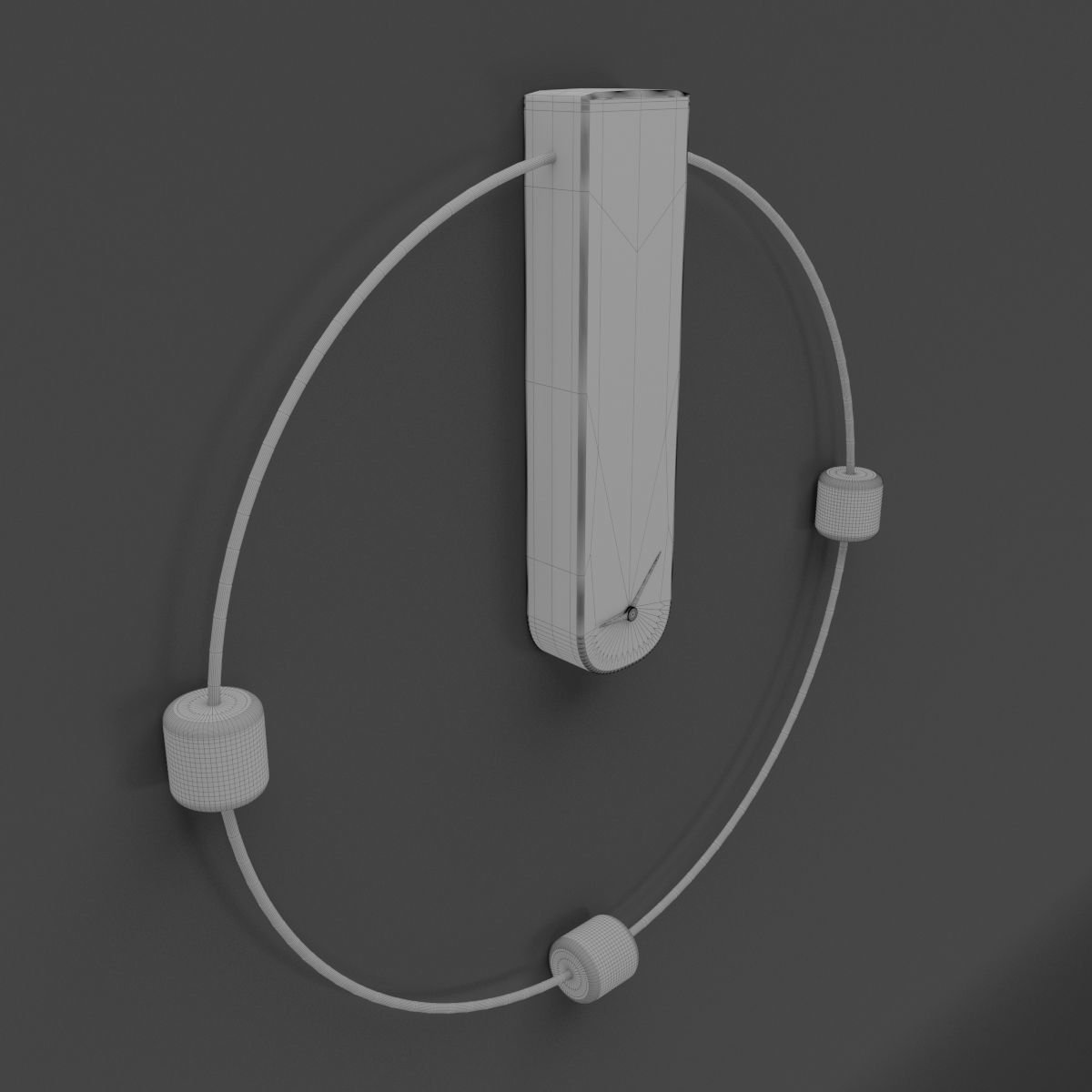 Plurimo Design Memo Clock 3D model_11