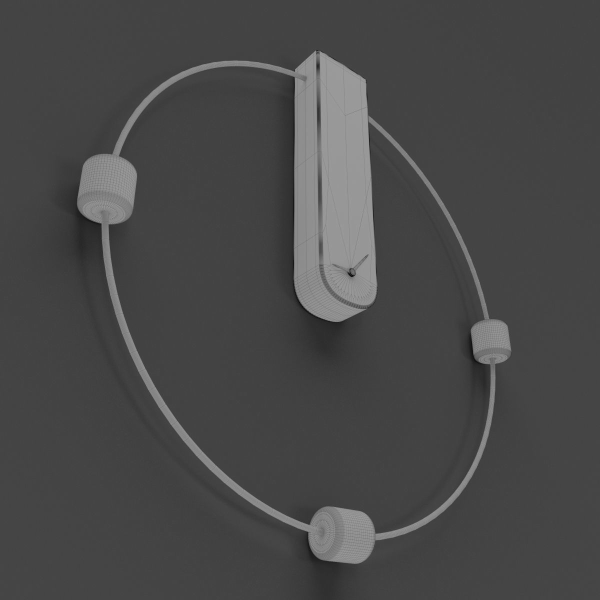 Plurimo Design Memo Clock 3D model_19