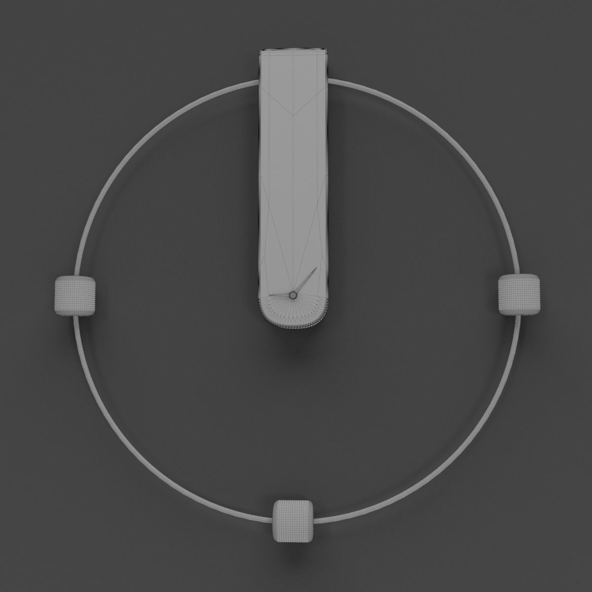 Plurimo Design Memo Clock 3D model_13