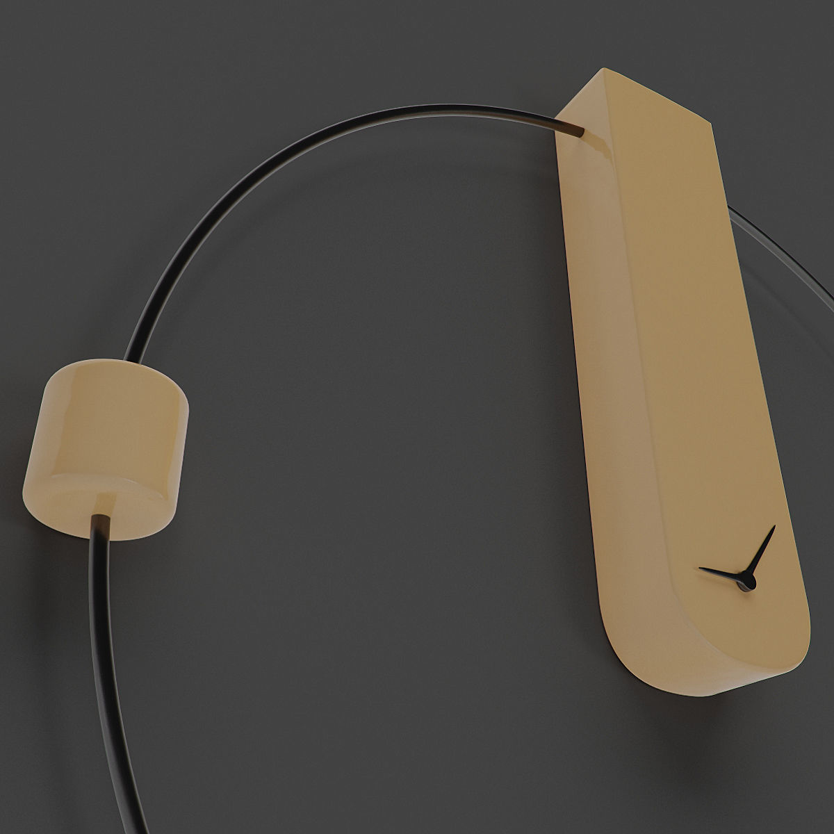 Plurimo Design Memo Clock 3D model_2