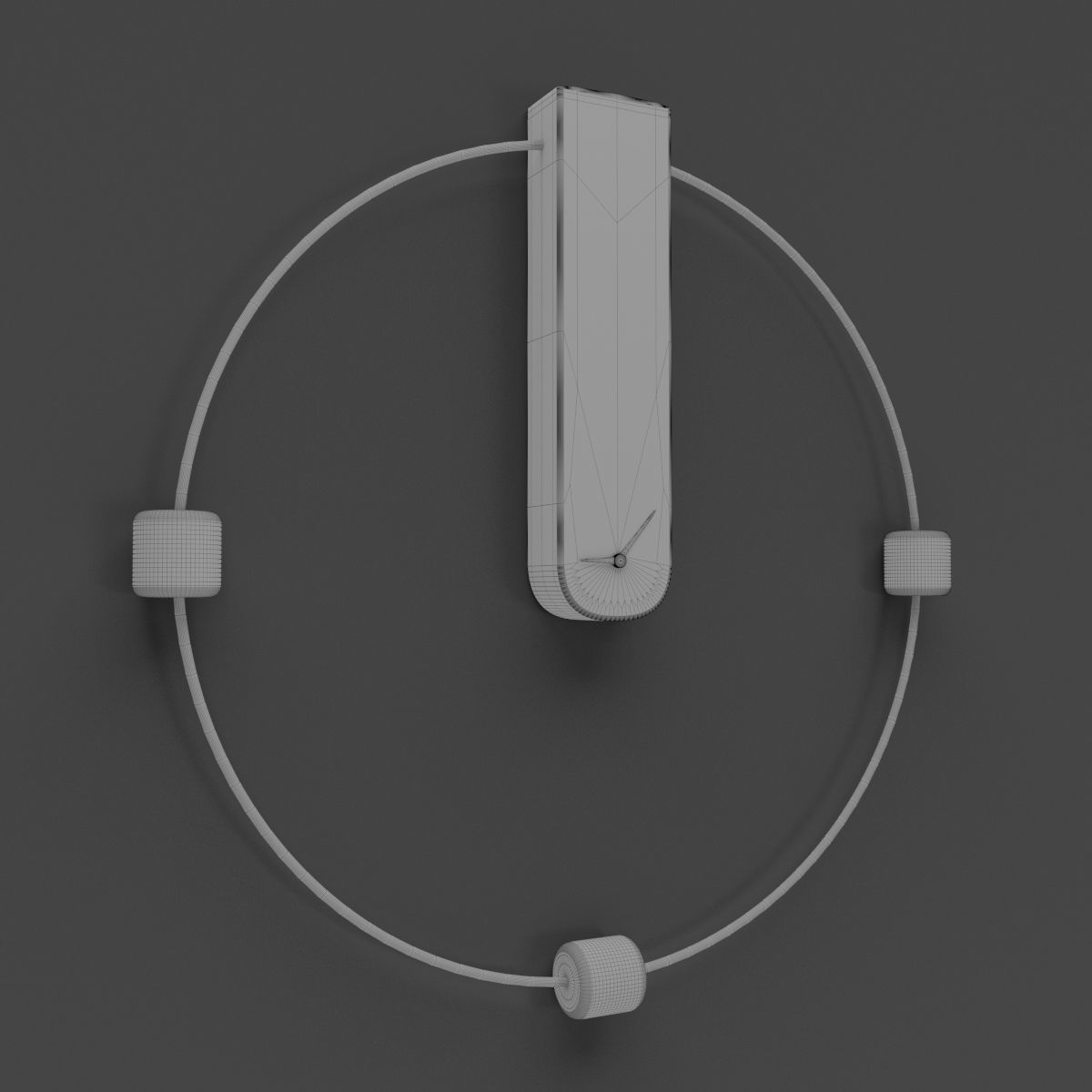 Plurimo Design Memo Clock 3D model_10