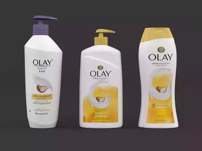 Olay Ultra Moisture Shea Butter 3D model
