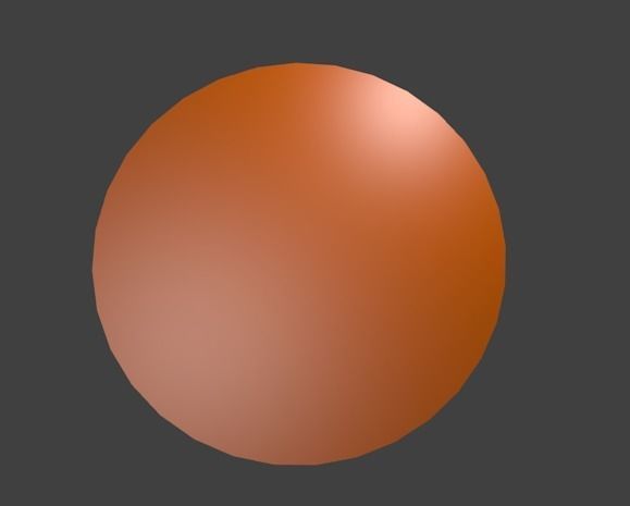 Round Table Low-poly 3D model_2