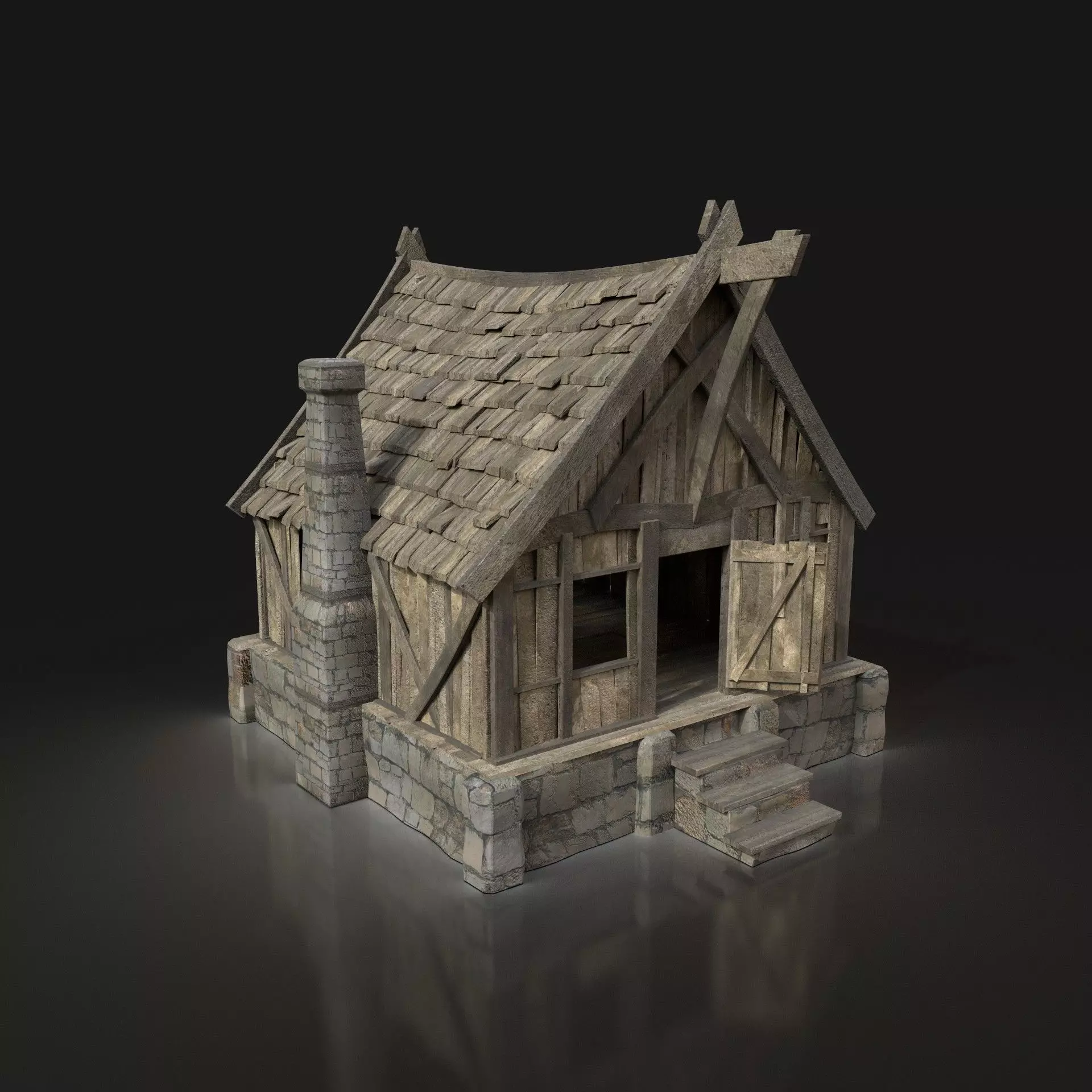 Free for awesome people Free low-poly 3D model