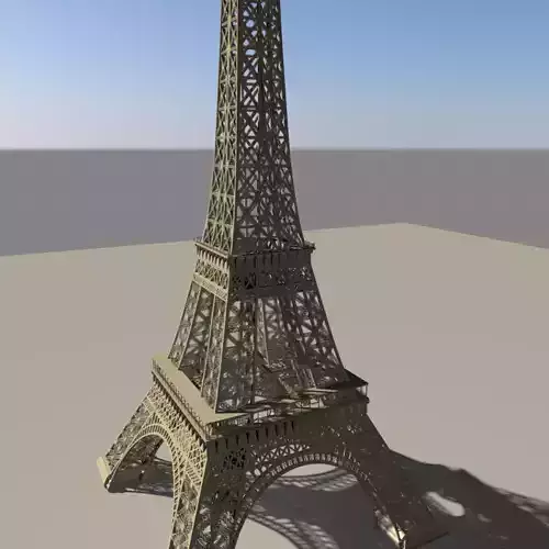 Eiffel tower 3D model