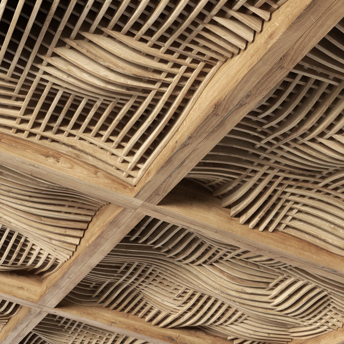 Parametric ceiling cage n1 3D model_1