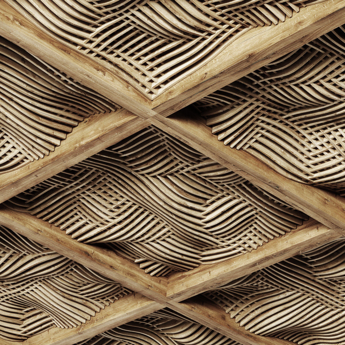 Parametric ceiling cage n1 3D model_3