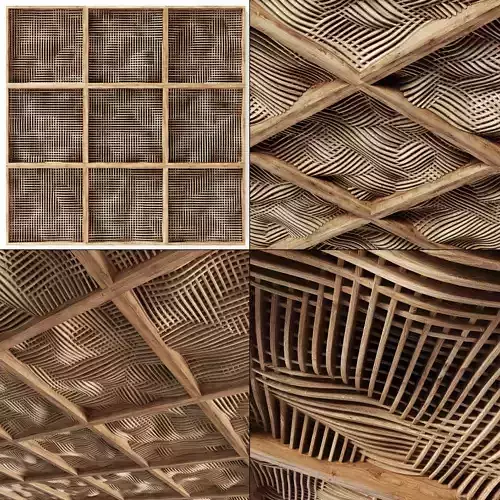 Parametric ceiling cage n1 3D model
