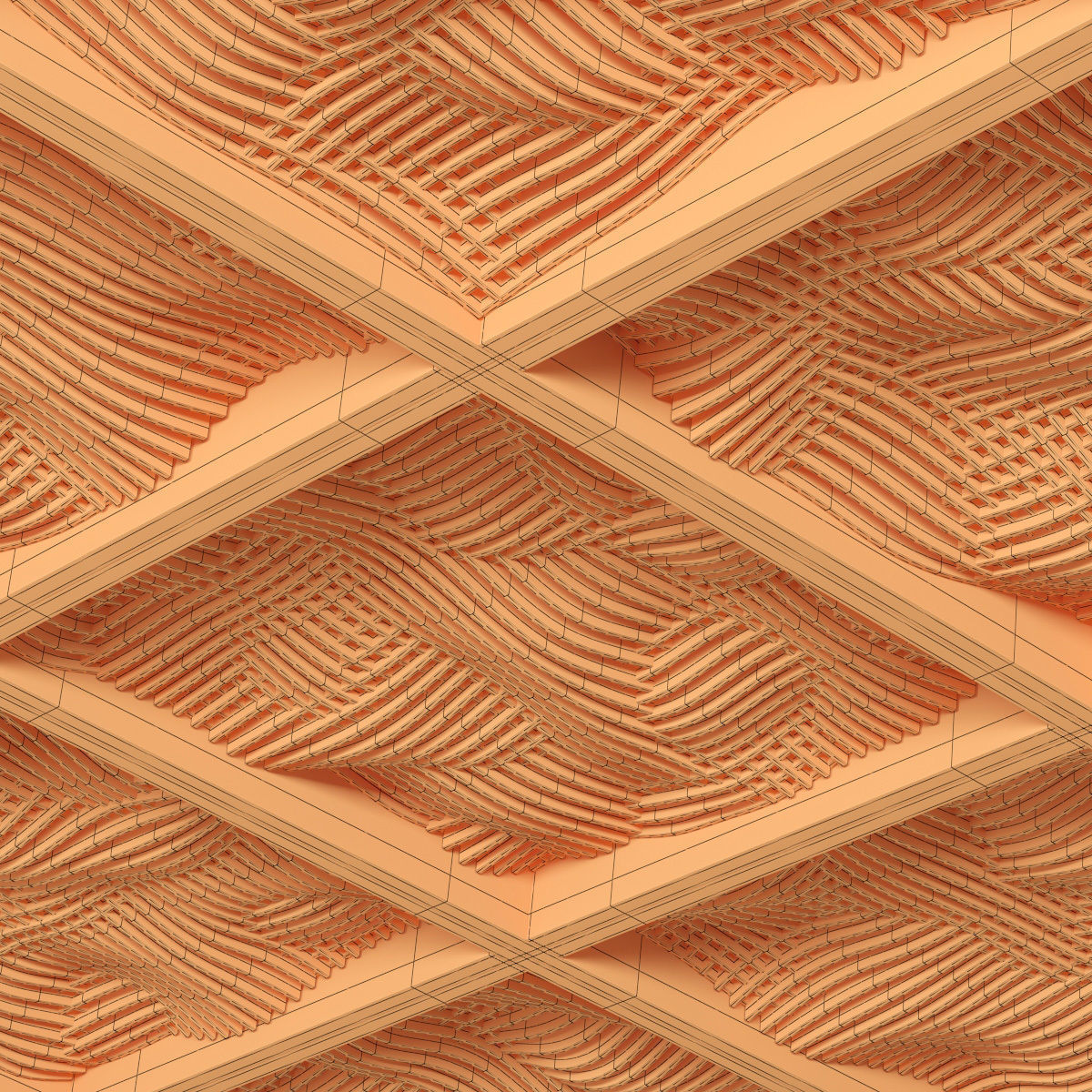 Parametric ceiling cage n1 3D model_12