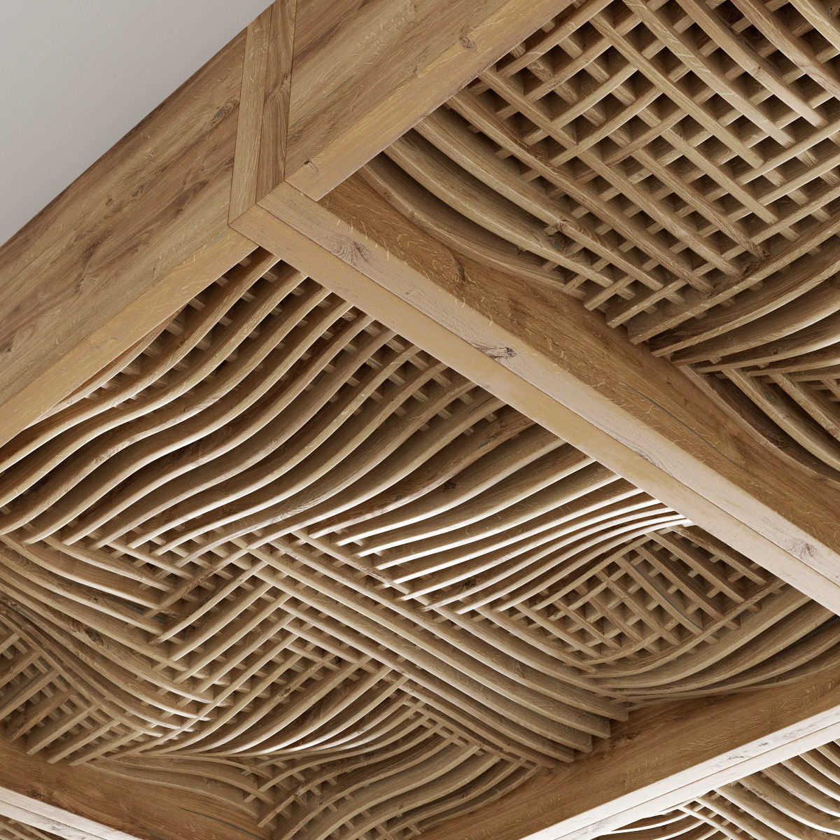 Parametric ceiling cage n1 3D model_4