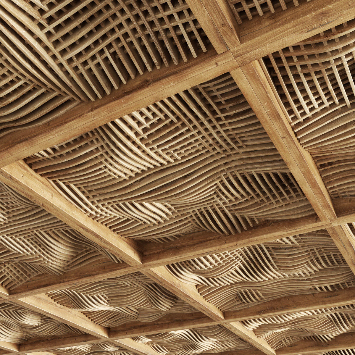 Parametric ceiling cage n1 3D model_6